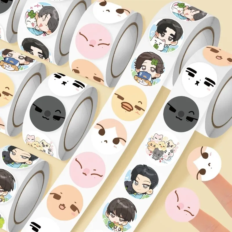 Laptop Accessories Aesthetic - 500 Stück/Set ENHYPENS Reative Peripherie-Aufkleber Kawaii