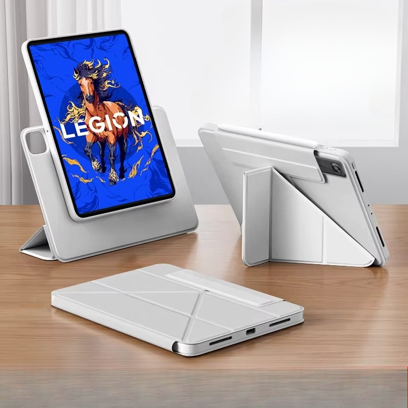 Legion Laptop Accessories - Faltbare, abnehmbare, stark magnetische, transparente Hülle