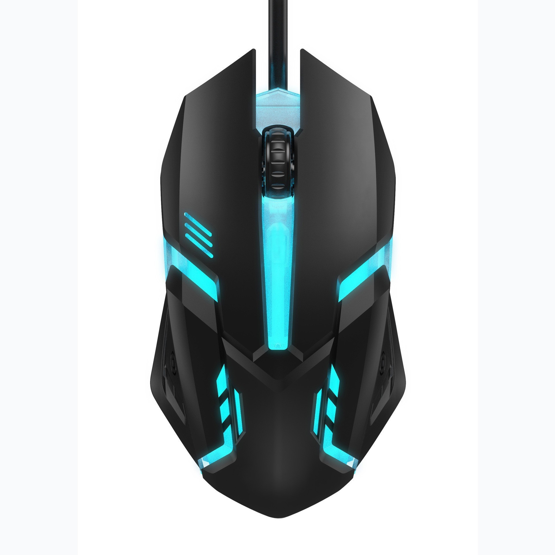 Laptop Electronics Accessories - Nexusclick RGB-Licht-USB-Maus mit Kabel, Gaming-Maus, kabelgebundene