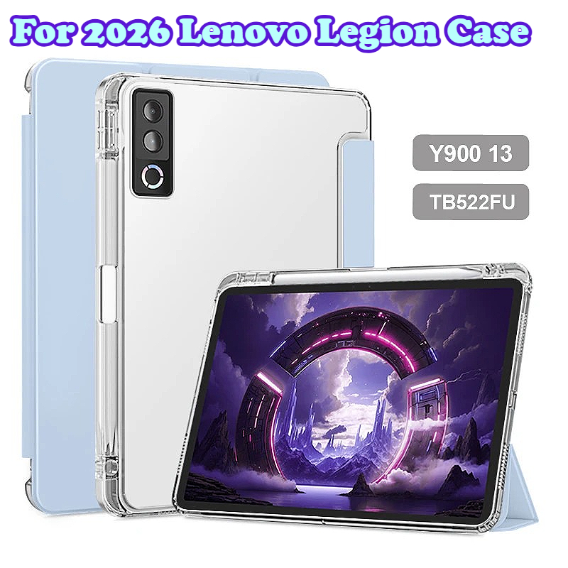 Legion Laptop Accessories - PU-Leder TPU Rückseiten-Tablet-Hülle für Lenovo Legion
