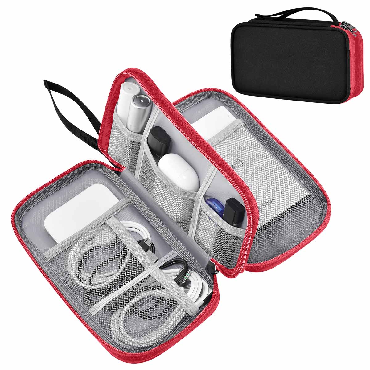Laptop Electronics Accessories - Organizer für elektronisches Zubehör, Reisekabel-Aufbewahrungstasche für