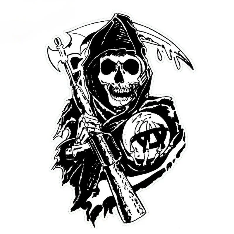 Laptop Accessories Aesthetic - Autoaufkleber Sons of Anarchy Anime Aufkleber