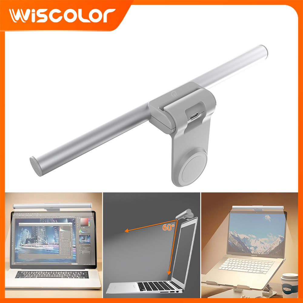 Laptop Accessories Table - Computer-Monitor-Lichtleiste Bildschirm-Hängelampe Notebook Dimmbare Laptop-Lichtleiste Tisch-Touch-Steuerung