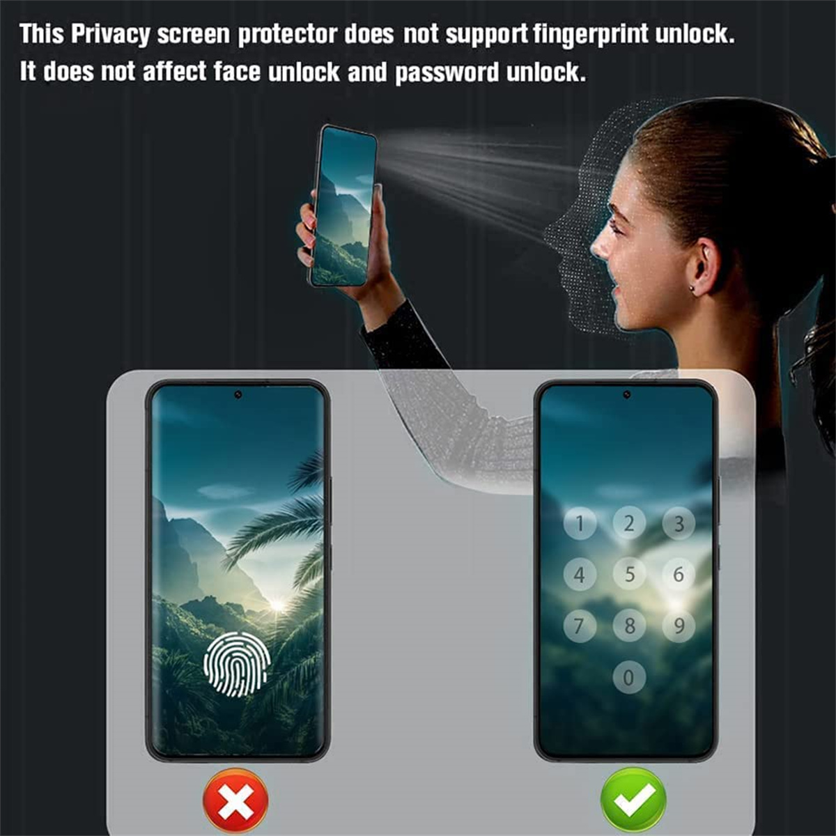 Anti-Spionage-Displayschutz fü – Privacy Screen Filter Bewertung und Preis