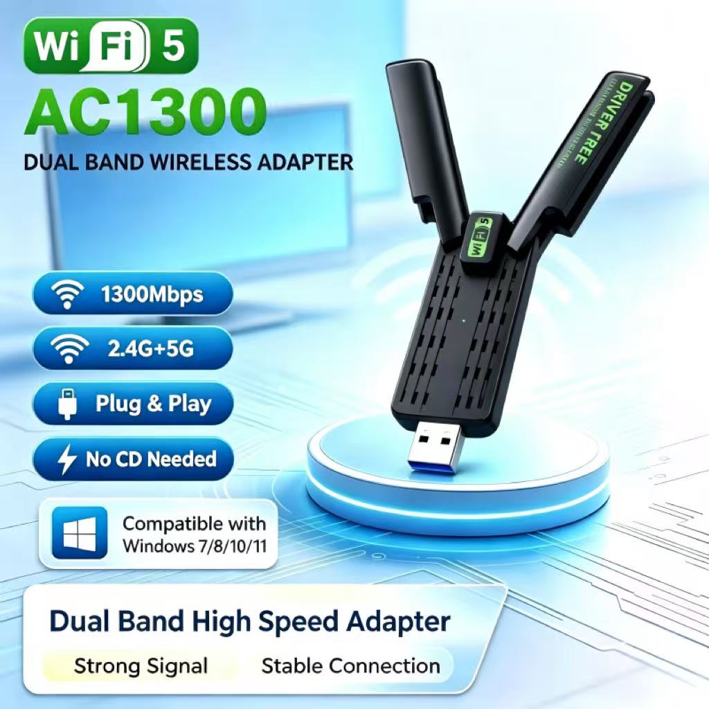 Dual-Band Gigabit USB WLAN-Ada – Laptop Electronics Accessories Bewertung und Preis