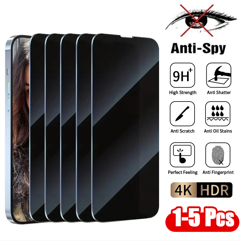 1-5 Stück Anti Spy gehärtetes  – Privacy Screen Filter Bewertung und Preis