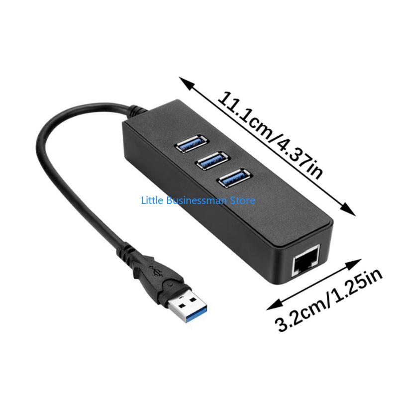 USB-Ethernet-Adapter mit drei  – Laptop Accessories That You Need Bewertung und Preis