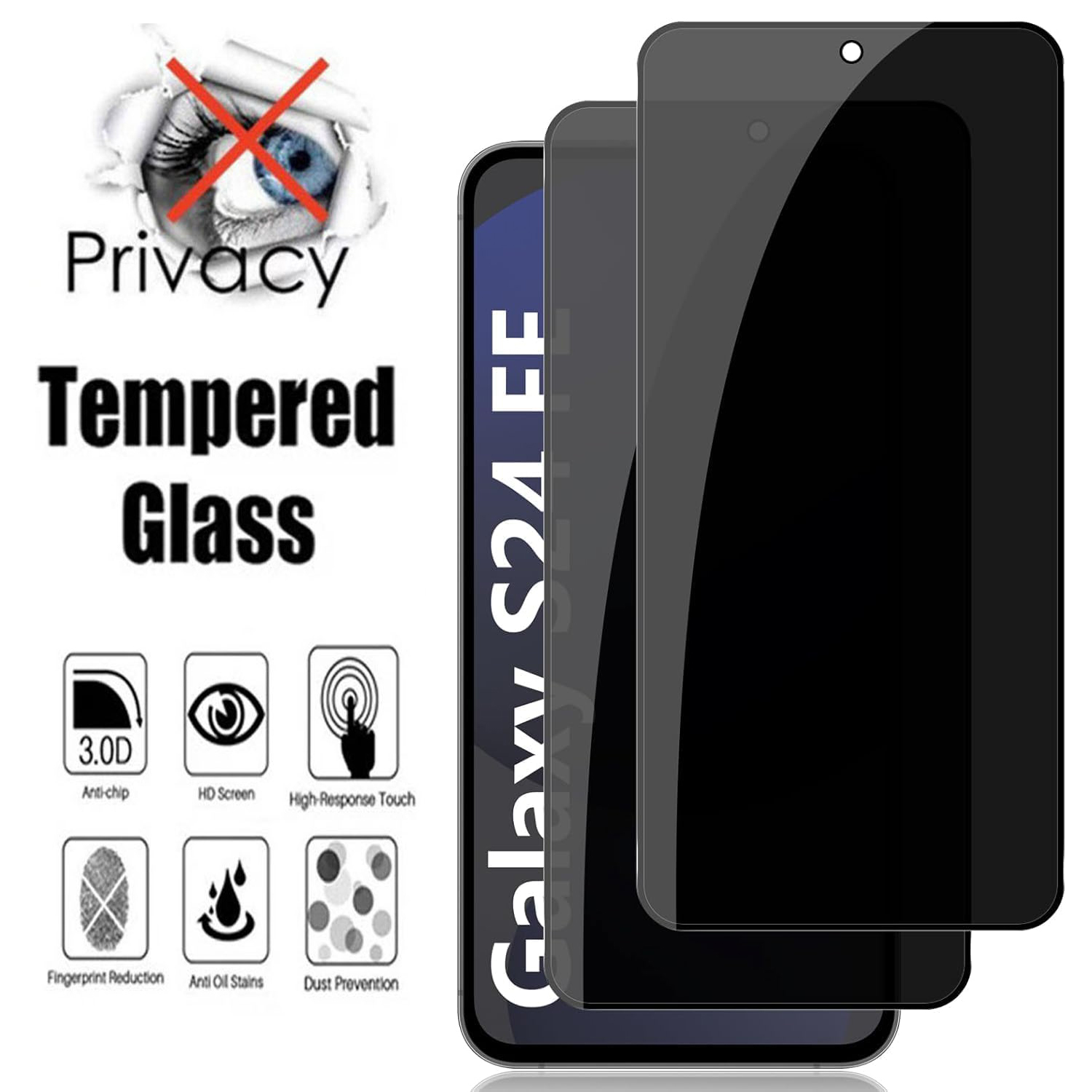 2 Stück Anti-Spy-Glas für Sams – Privacy Screen Filter Bewertung und Preis